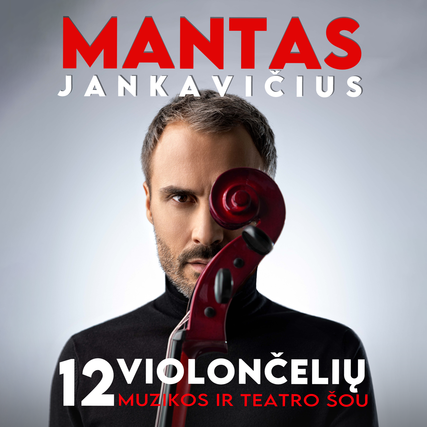 MANTAS JANKAVIČIUS: 12 violončelių